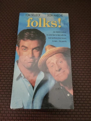 "Folks" Sealed And New Comedy/Drama VHS 1992 Release  Foto 1 de 2
