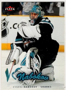 2006-07 Fleer Ultra Hockey Evgeni Nabokov No. 160 San Jose Sharks - Bild 1 von 2