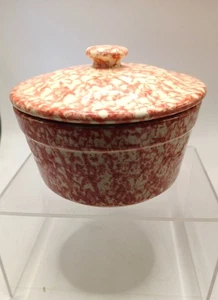 Vtg. Ransbottom Roseville (R.R.P/) Co. Roseville Oh. Sponge Ware Creamer - Picture 1 of 3