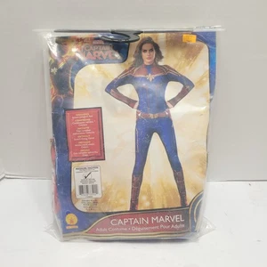 Nuovo Costume Halloween Captain Marvel Adulto Donna Taglia Media Rubini - Foto 1 di 7