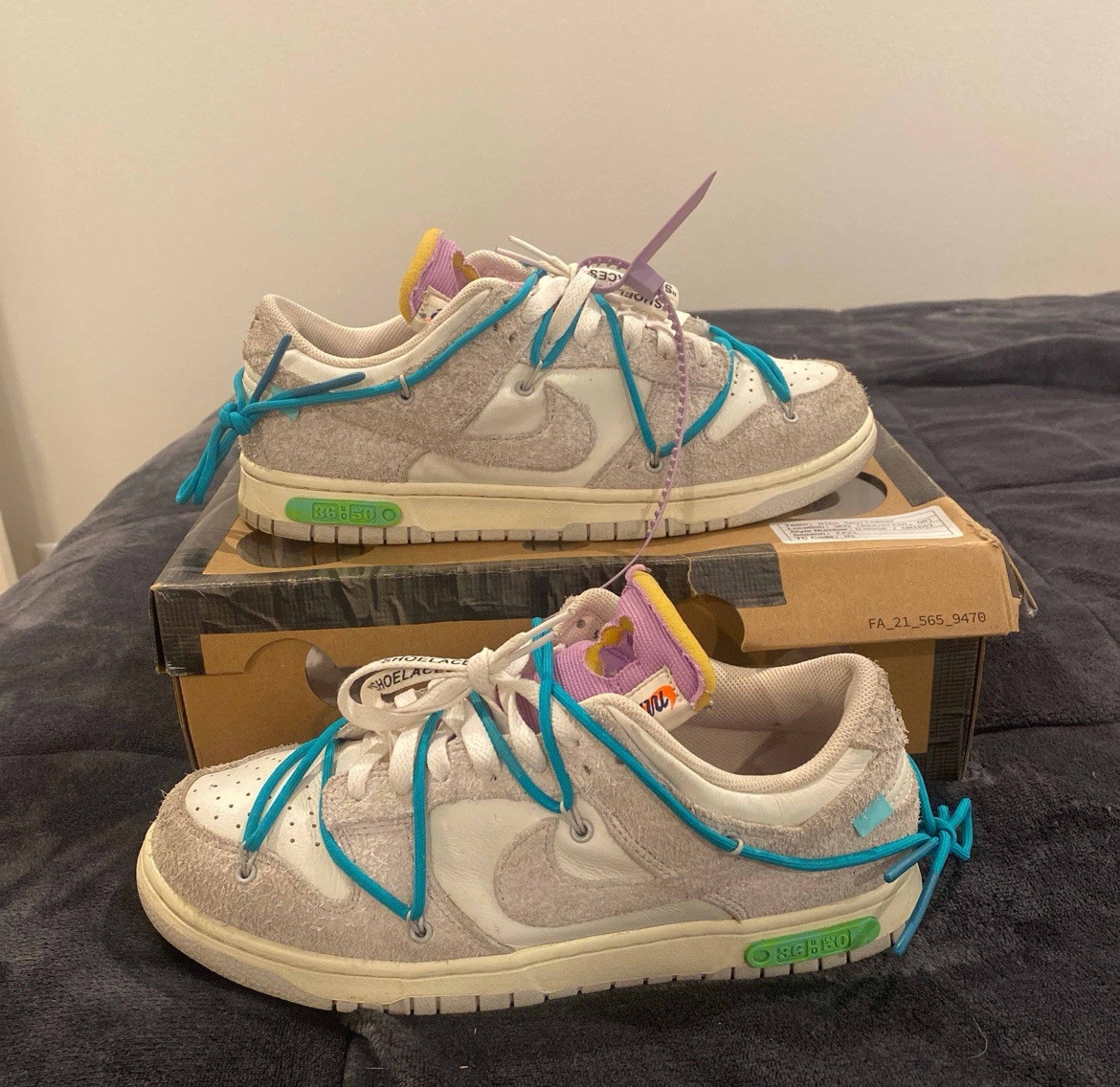 Nike Off-White x Dunk Low Lot 36 of 50 for Sale Nike Off-White x Dunk Low Lot 36 of 50 for Sale