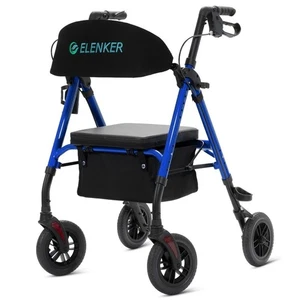ELENKER All-Terrain Rollator Walker - Picture 1 of 5