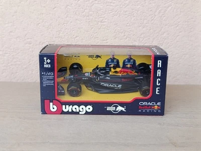 Red Bull RB20 2024 Max Verstappen Modellino Burago Diecast 1/43 Formula 1 - Immagine 1 di 4