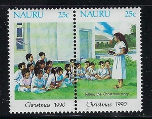 Nauru 371a MNH 1990 Christmas (fe1139) - Picture 1 of 1