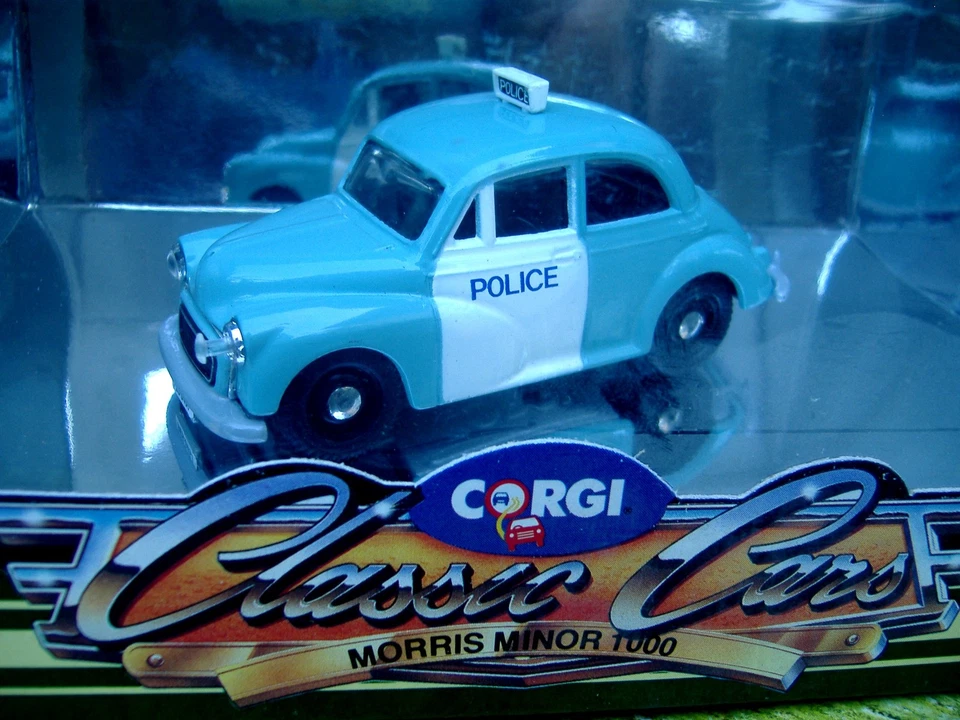 1/43 CORGI CLASSICS  # C703/1 Morris  minor  1948-69 Police - Image 1 of 1
