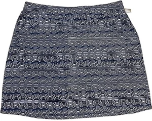 Nuevo Talla Grande Talbots Outlet Skort Azul Blanco Punto Pull On L - Imagen 1 de 4