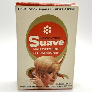 Vintage Leerkarton Helene Curtis Suave Friseur & Conditioner 60er/70er Requisite - Bild 1 von 7