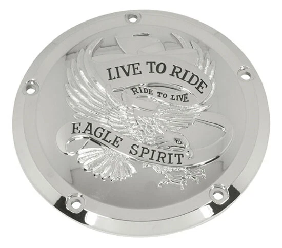 LIVE TO RIDE EAGLE derby clutch cover 2016-2022 Harley Davidson touring trike Foto 1 de 1