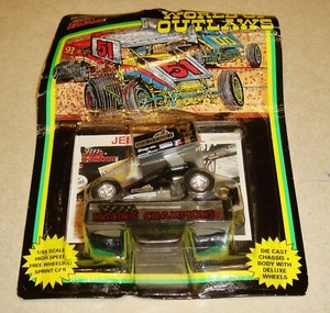 Racing Champions 1/64 Scale  - Sprint Race Car #7 Jeff Swindell