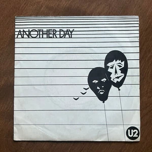 U2 – Another Day (1980) Irish 1st Issue Vinyl 7" Single 45 RPM Very Good Plus - Picture 1 of 3