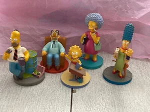 Lote de 5 esculturas de la colección Hamilton de Los Simpson familia nuclear - Imagen 1 de 12