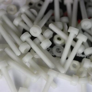 Cabezal de enchufe de nailon reforzado relleno de vidrio 50x, M3x 20 mm - Imagen 1 de 8