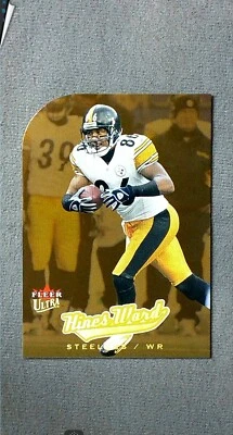 2005 Fleer Ultra Gold Medallion #10 Hines Ward Steelers - Image 1 of 2