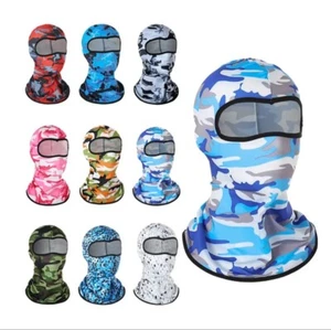 Gesichtsmaske Sturmhaube Voll Ski UV Sonnenschutz Winter Outdoor Snowboard Taktische Mütze - Bild 1 von 25
