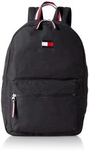 Tommy Hilfiger mens Ardin Backpack, Th Deep Black, One Size US - Picture 1 of 5