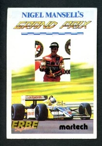 Ultra Rare Nigel Mansell's Grand Prix Mix 92 1992 Martech #188 Card Mansell - Picture 1 of 2