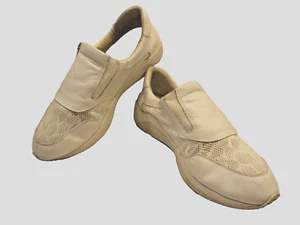 GEOX respira ° hübsche Sneakers Gr. 40 weiß Leder RV Damen Schuhe Halbschuhe - Bild 1 von 5