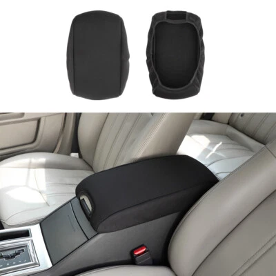 Black Center Console Armrest Lid Pad Cover for Charger Chrysler 300c 2004-2010 Foto 1 de 4