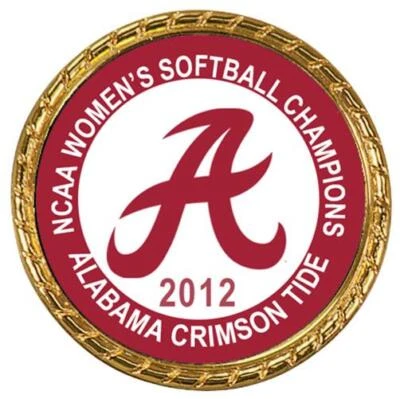 Moneda Homenaje Alabama Crimson Tide 2012 Campeones de Softbol Femenino Foto 1 de 2