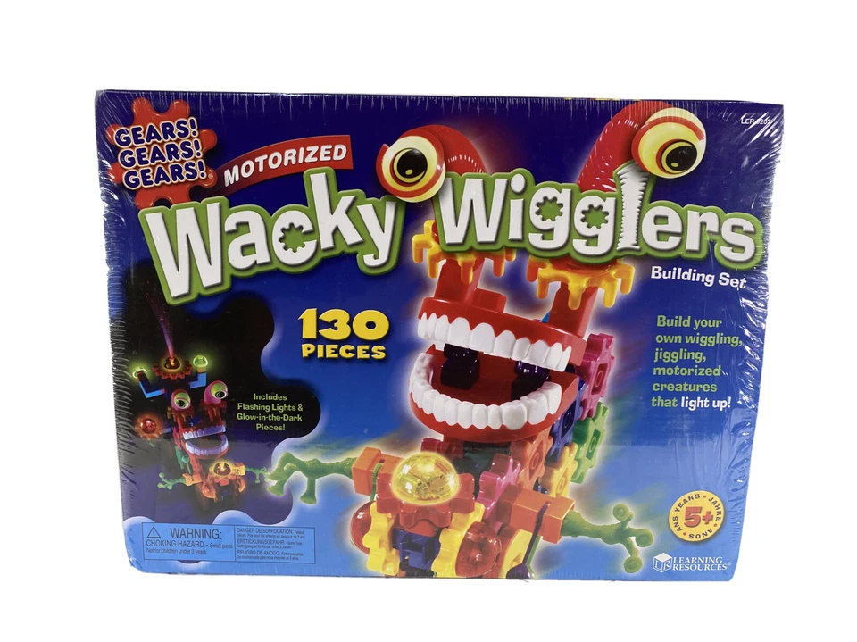 Gears! gears! gears! Wacky Wigglers   Shape  130 Pieces  ler9202 - Image 1 of 4