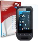 atFoliX 3x Screen Protection Film for RugGear RG360 Screen Protector clear