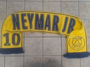 Paris Saint-Germain PSG Neymar Jr Player Scarf Yellow NWOT - Picture 1 of 4