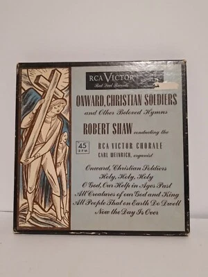 ROBERT SHAW Onward Christian Soldiers & Other Beloved Hymns RCA 45 BOX Set - Image 1 of 4