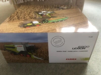 Claas Lexion 6900 TT + Corio 1275 C Conspeed 1/32nd Limited Edition, Dealer Box - Image 1 of 4