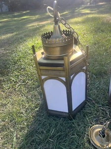 Vintage Chandelier Church Light - Picture 1 of 7