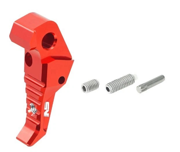 NEXXSPEED NS CNC Aluminum Adjustable Trigger (RED) - Action Army AAP-01/C