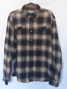Dakota Grizzly Herren XL Briggs Karo Print Heavy Western Flanell Hemd - Bild 1 von 9
