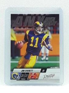 Jim Everett 2022 Prestige Any Given Sunday - #20 - Los Angeles Rams - Picture 1 of 2