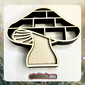 DIY Mini Bookshelf Craft Night - Mushroom Mini Bookshelf DIY Kit - Picture 1 of 6