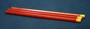 VINTAGE DREI (3) DIXON ROTE ANADEL 1940 BLEISTIFTE ^3015 - Bild 1 von 4