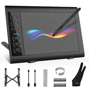 10x6 inch Digital Drawing Tablet HD Screen Graphics tablet with Battery-free Pen - Picture 1 of 8
