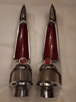 1960 Plymouth Fury Tail Lights Set belvedere suburban station wagon Left & Right - Image 1 of 4