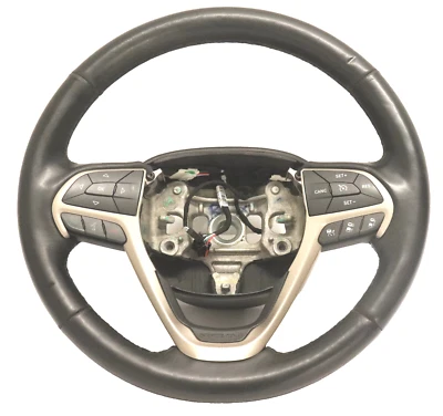 Jeep Grand Cherokee WK2 3.0CRD Facelift P1WE241X9AI Lenkrad Leder - Image 1 of 4