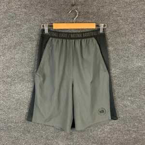 NBL Officially Licensed Boys Shorts Size 16 Grey Activewear Sports Basketball - Picture 1 of 15