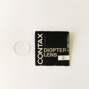 Contax 0 Diopter Lens Dioptric Adjustment eyepiece for RTS I II 139 Yashica - Picture 1 of 10