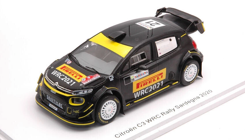 CITROEN C3 RALLY SARDEGNA PIRELLI TEST 2020 P.SOLBERG-A.MIKKELSEN 1:43 - Immagine 1 di 1