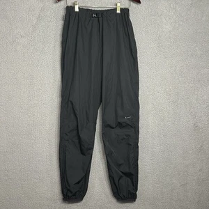 Nike ACG Belted Windbreaker Outdoor Pants Men Medium Black Retro Hiking - Picture 1 of 12