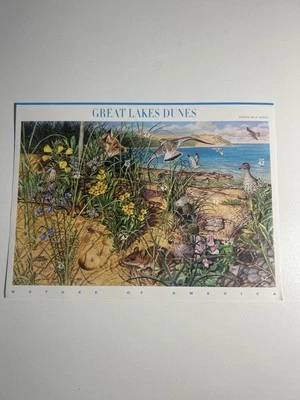 Great Lakes Dunes-#10 in Nature of America-2008-Scott #4352-Pane of 10 42c MNH - Image 1 of 2