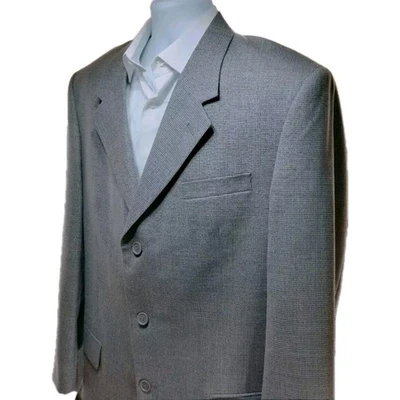 Chaqueta Blazer Abrigo Deportivo Adolfo Para Hombre Super 100's Lana Talla 42 L Foto 1 de 4