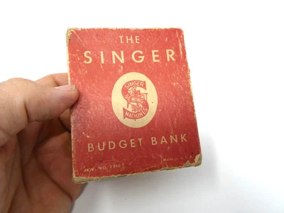 BANCO ECONÓMICO MÁQUINA DE COSER DE COLECCIÓN Early Singer. ¡SOLO EN CAJA! Foto 1 de 4