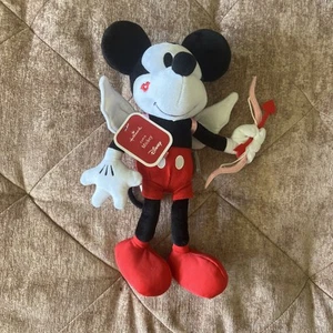  Hallmark Disney Cupid Mickey Mouse Plush Valentines NWT - Picture 1 of 7