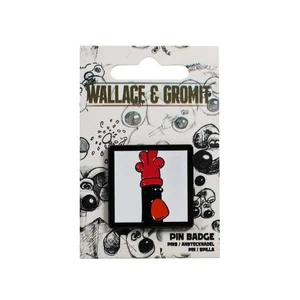 Plumas Mcgraw Esmalte Pin de Solapa Wallace And Gromit Licencia Oficial - Imagen 1 de 2