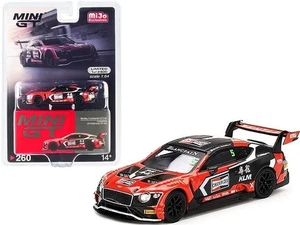 1/64 Mini GT Bentley Continental GT3 #5 Alex Yoong Blancpain Asia 2018 MGT00260 - Picture 1 of 1