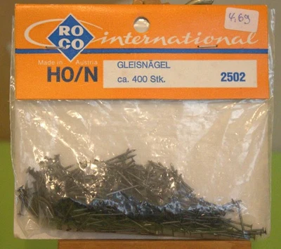 2502| Roco HO/N | Gleisnägel  | Ca.400 Stk |  NEU OVP - Bild 1 von 2
