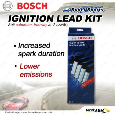 Bosch Super Sport Ignition Leads for Daihatsu Feroza Rocky Brand New - image 1 of 2