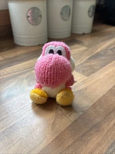 Yoshi's Woolly World Pink Yarn Nintendo Amiibo - Picture 1 of 2